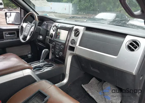 2014 Ford F-150 Platinum из США, поврежденный, VIN 1FTFW1ET5EFB67671